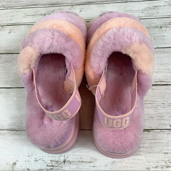 UGG Disco Slide Stripe-Primerose Pink Platform - Picture 7 of 11